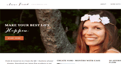 Desktop Screenshot of annainwonderland.com